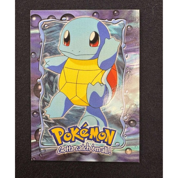 vintage holo pokemon cards Premium Graded Pokmon MysteryPokeSlabs Topps Vintage Pokemon Card Squirtle
